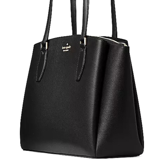 Kate Spade Monet Large Compartment Tote Bag Black (NWT) - Picture 3 of 12